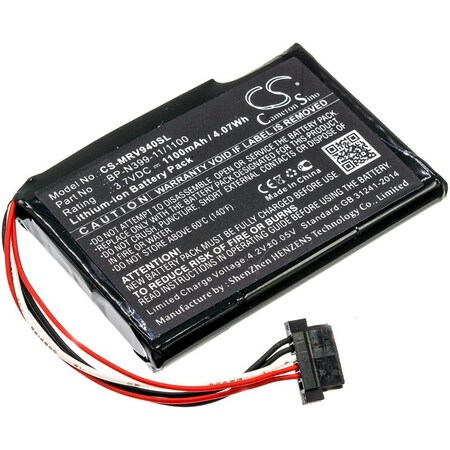 Bsc Preferred Magellan RoadMate RV 9490T-LMB GPS Replacement Battery CS-MRV940SL
